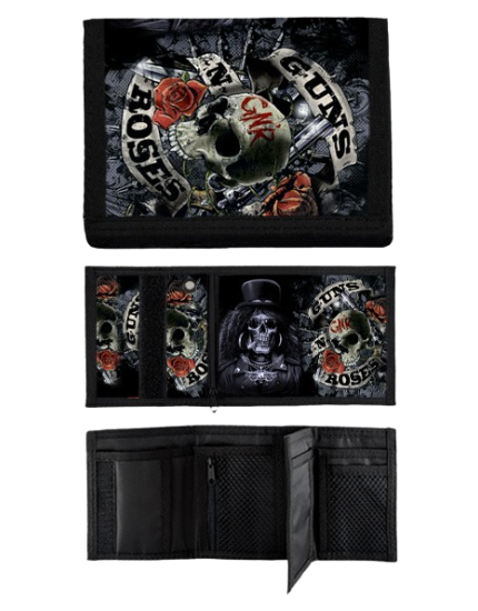 Guns N Roses Skull Slash peňaženka obrázok 1