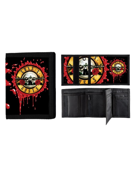 Guns N Roses Blood Logo peňaženka obrázok 1