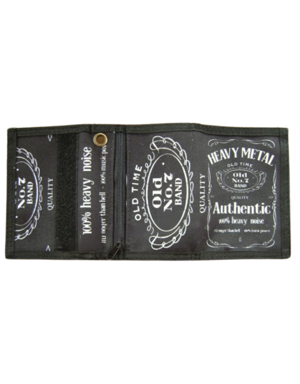 Heavy Metal Jack Daniels motive peňaženka obrázok 1