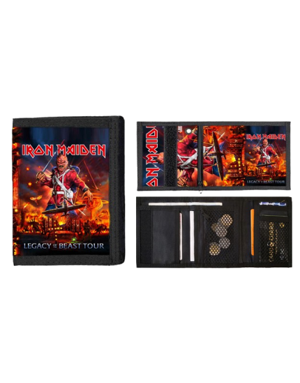 Iron Maiden Legacy of the Beast Tour peňaženka obrázok 1