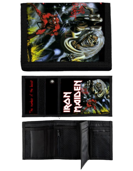 Iron Maiden The Number of the Beast peňaženka obrázok 1