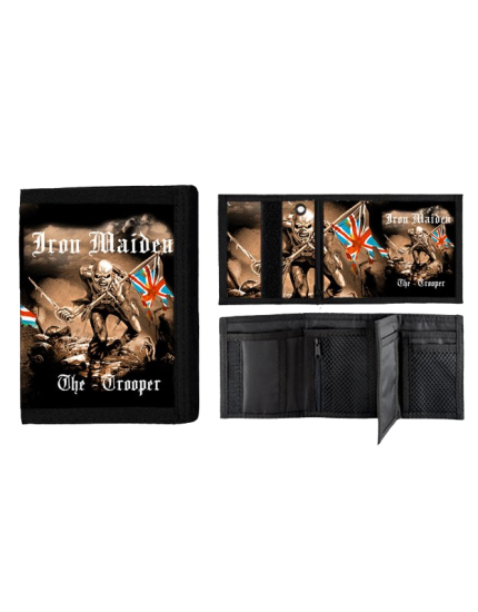 Iron Maiden The Trooper Vintage peňaženka obrázok 1