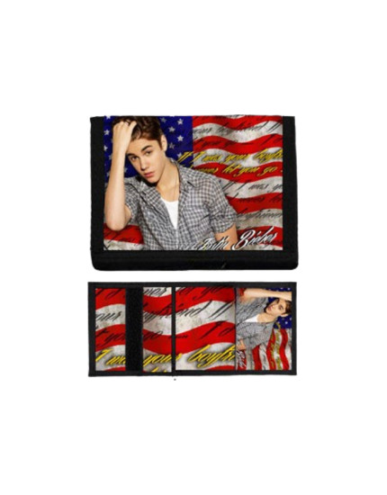 Justin Bieber USA Portrait peňaženka obrázok 1