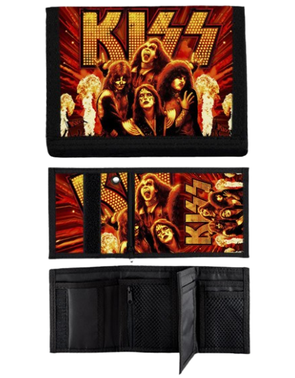 Kiss Band Red peňaženka obrázok 1