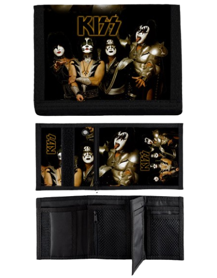 Kiss Band Black peňaženka obrázok 1