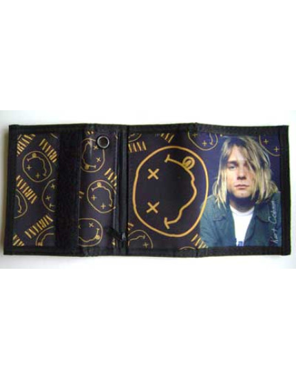 Kurt Cobain Face and Smile peňaženka obrázok 1