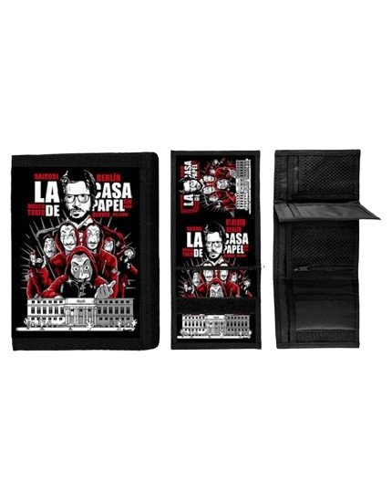 La Casa de Papel (Papierový dom) Motive 4 peňaženka obrázok 1