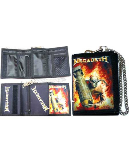 Megadeth Bomb peňaženka obrázok 1