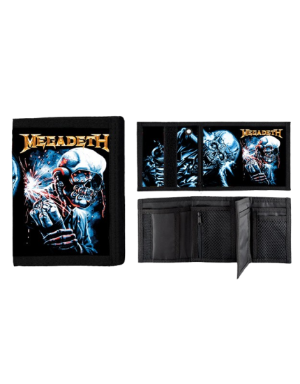 Megadeth Skull Bomb peňaženka obrázok 1