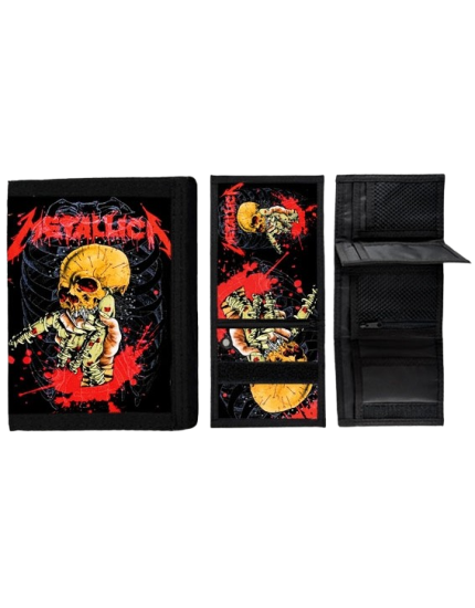 Metallica Alien Skull peňaženka obrázok 1