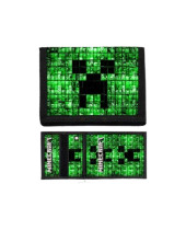 Minecraft Creeper Mosaic peňaženka