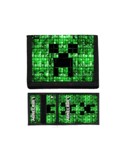 Minecraft Creeper Mosaic peňaženka obrázok 1