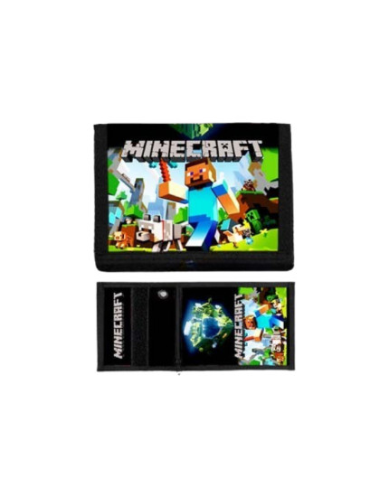 Minecraft Steve and Animals peňaženka obrázok 1