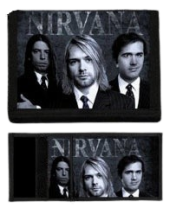 Nirvana White Black Band peňaženka