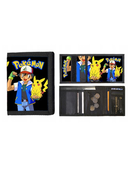 Pokemon Ash and Pikachu peňaženka obrázok 1