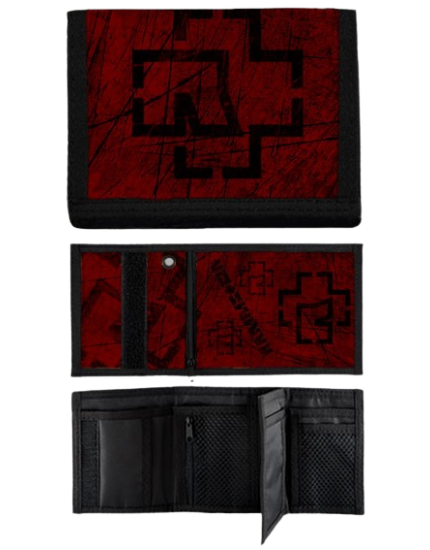 Rammstein Red Logo peňaženka obrázok 1