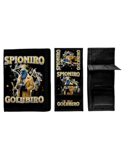 Spioniro Golubiro Italian Brainrot peňaženka obrázok 1