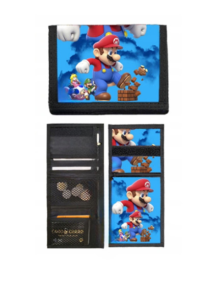 Super Mario Blue Mario peňaženka obrázok 1