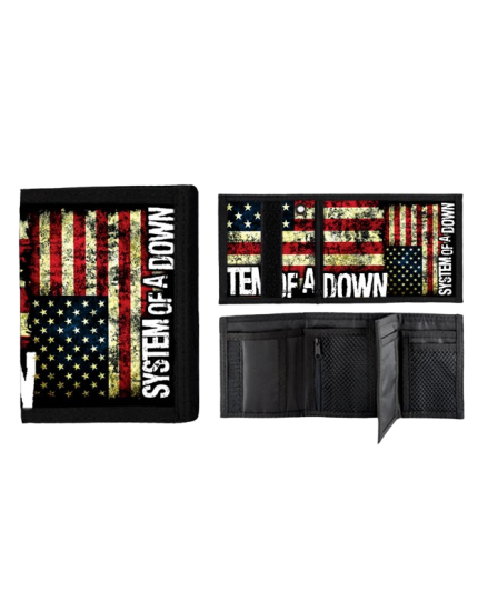 System of a Down USA peňaženka obrázok 1