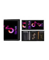 Tik Tok Rainbow Logo peňaženka