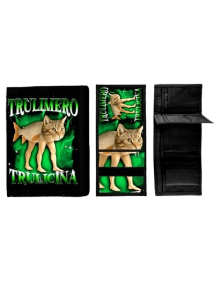 Trulimero Trulicina Italian Brainrot peňaženka obrázok 1