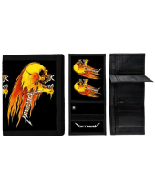 Metallica Flames Skull peňaženka