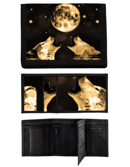 Wolf Collection Wolf Moon peňaženka obrázok 1