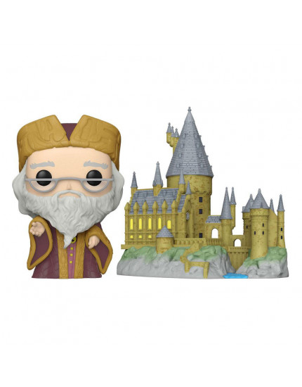 Pop! Movies - Harry Potter - Albus Dumbledore with Hogwarts obrázok 1