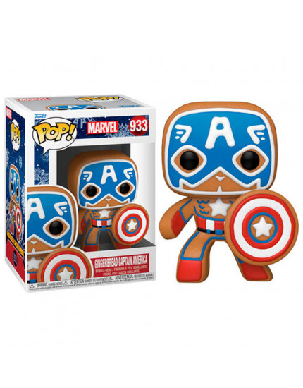 Pop! Marvel - Gingerbread Captain America obrázok 1