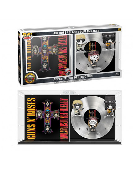 Pop! Albums - Guns n Roses - Appetite For Destruction - Axl Rose, Slash, Duff McKagan (Special Edition, 3-Pack) obrázok 1