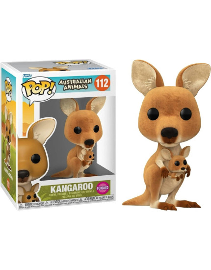 Pop! Icons - Australian Animals - Kangaroo (Flocked) obrázok 1