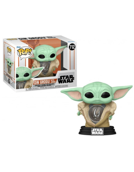 Pop! Star Wars - Din Grogu with Armor obrázok 1