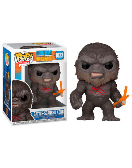 Pop! Movies - Godzilla Vs Kong - Battle-Scarred Kong obrázok 1