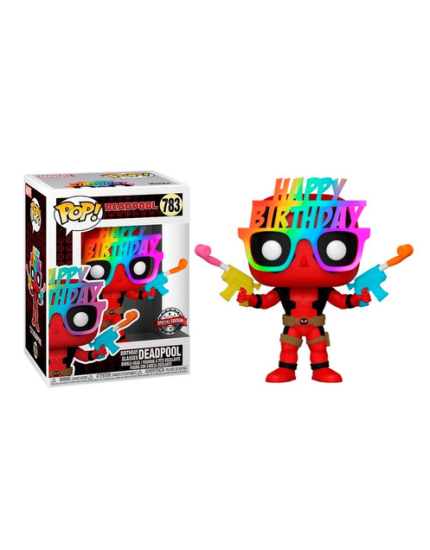 Pop! Marvel - Deadpool - Birthday Glasses Deadpool (Special Edition) obrázok 1