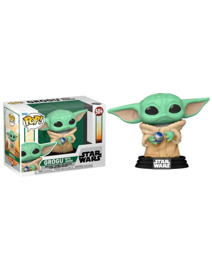 Pop! Star Wars - The Book of Boba Fett - Grogu with Armor obrázok 1