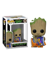 Pop! Marvel - I Am Groot - Groot with Cheese Puffs