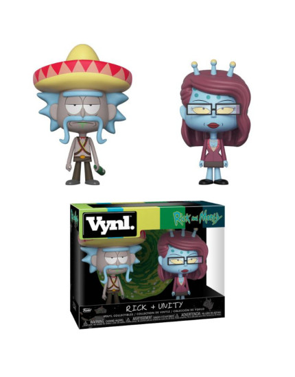 Rick and Morty VYNL - Vinyl Figures 2 pack Rick and Unity 10 cm obrázok 1