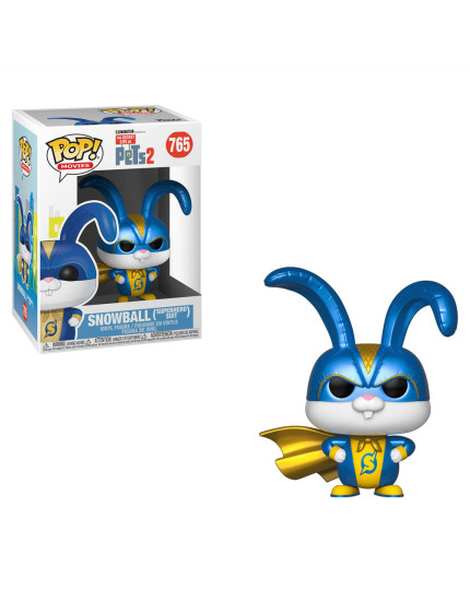 Pop! Movies - Secret Life of Pets 2 - Snowball (Superhero Suit) obrázok 1