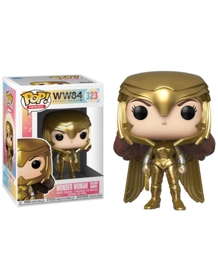 Pop! Heroes - Wonder Woman 1984 - Wonder Woman (Golden Armor) obrázok 1