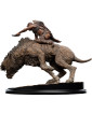 Lord of the Rings Mini socha Sharku On Warg 18 cm obrázok 3