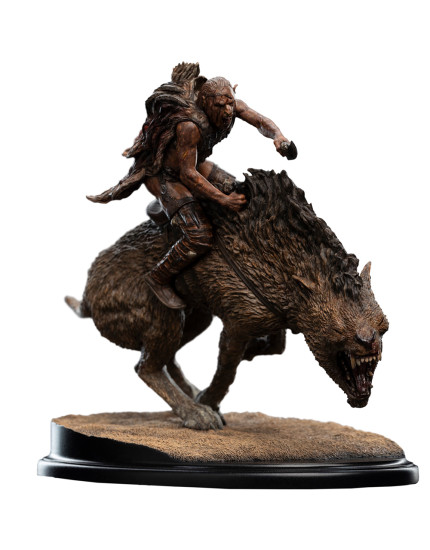 Lord of the Rings Mini socha Sharku On Warg 18 cm obrázok 1