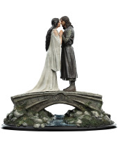 Lord of the Rings socha Aragorn and Arwen 24 cm