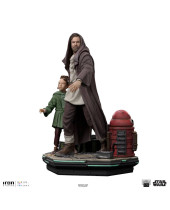 Star Wars Obi-Wan Kenobi Deluxe Art Scale socha 1/10 Obi-Wan and Young Leia 20 cm