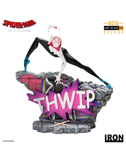 Spider-Man - Into the Spider-Verse BDS Art Scale Deluxe socha 1/10 Gwen Stacey 17 cm obrázok 1