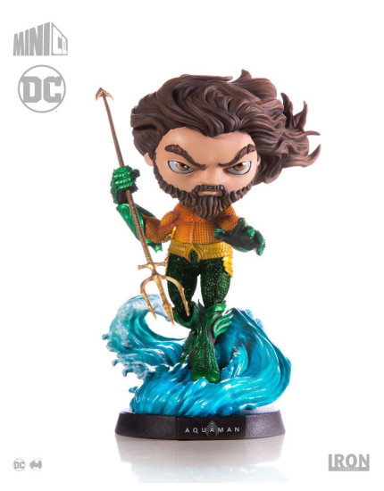 Aquaman Mini Co. Deluxe PVC socha Aquaman 19 cm obrázok 1