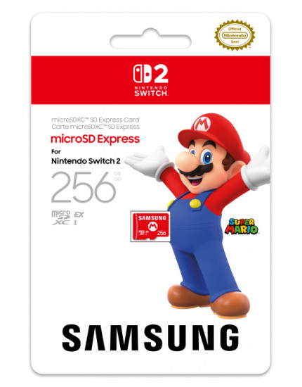 Nintendo Switch 2 microSD Express Card 256GB (Samsung) obrázok 1