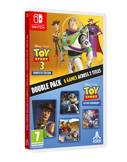 Toy Story - Retro Roundup! + Toy Story 3 (Complete Edition) Double Pack (NSW) obrázok 1