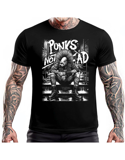 Punks Not Dead (tričko) obrázok 1