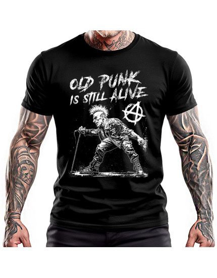 Old Punk is Still Alive (tričko) obrázok 1