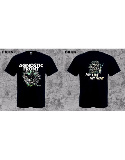 Agnostic Front - My Life My Way (T-Shirt) obrázok 1